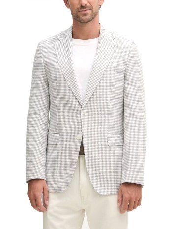 boss σακακι μικροσχεδιο regular fit h-hutson-262 γκρι