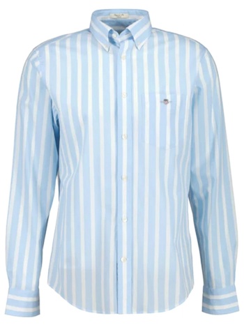 gant πουκαμισο ριγε reg classic poplin wide stripe