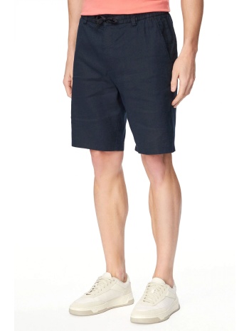 boss casual βερμουδα chino λινο tapered fit
