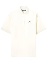 palm angels polo m tree logo εκρου
