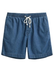 gant βερμουδα regular fit mid rise ds shorts denim μπλε