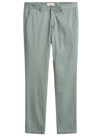 gant παντελονι chino slim sports φυστικι