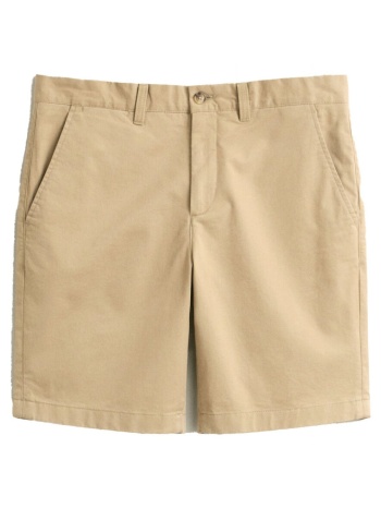 gant βερμουδα chino reg classic shorts μπεζ