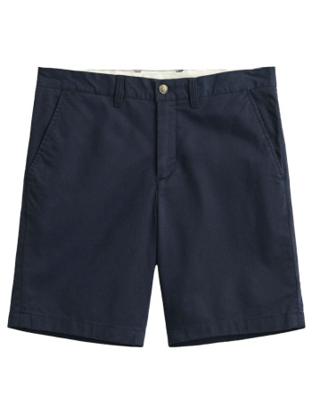 gant βερμουδα chino reg classic shorts μπλε