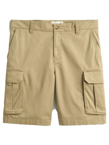 gant βερμουδα cargo reg classic shorts μπεζ
