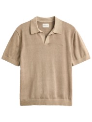 gant πουλοβερ polo sunfaded ss μπεζ