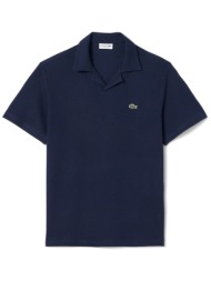 lacoste polo classic fit logo μπλε