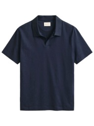 gant polo pima ss μπλε