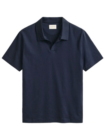gant polo pima ss μπλε