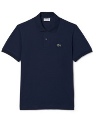 lacoste polo classic fit logo μπλε