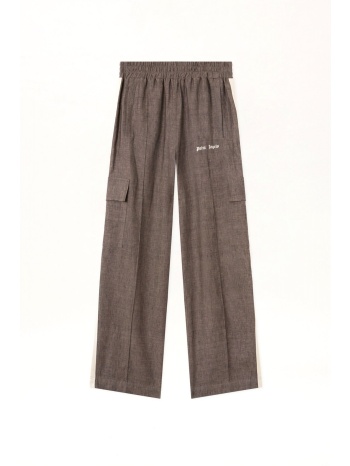 palm angels παντελονι φορμα cargo λινο classic logo track