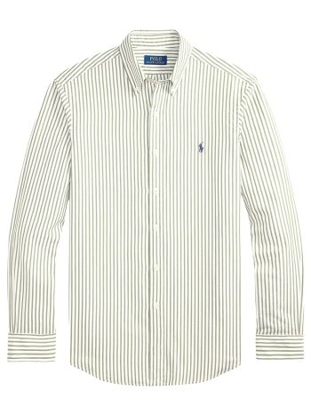 ralph lauren πουκαμισο ριγε button down custom fit