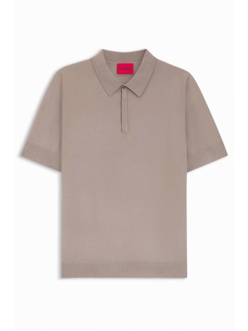 hugo polo πλεκτο san peter-cv καφε