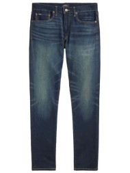 ralph lauren παντελονι jeans the sullivan slim low stretch denim μπλε
