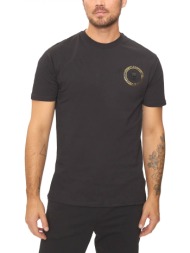plein sport t-shirt round neck ss tiger logo μαυρο