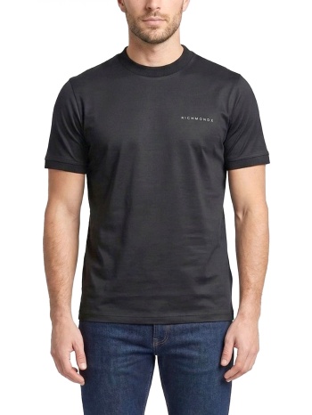 richmond x t-shirt respir logo μαυρο