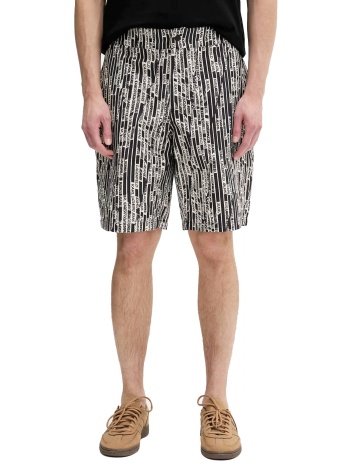 karl lagerfeld jeans βερμουδα chino λαστιχο μεση aop short