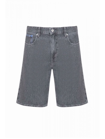 karl lagerfeld jeans βερμουδα jeans regular logo denim