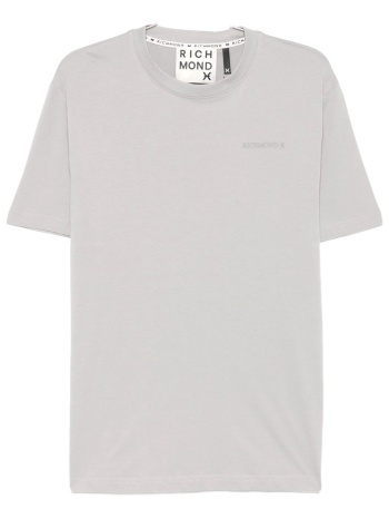 richmond x t-shirt sorim logo γκρι