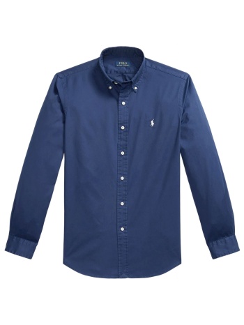 ralph lauren πουκαμισο button down custom fit feather