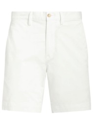 ralph lauren βερμουδα chino stretch straight fit bedford λευκο