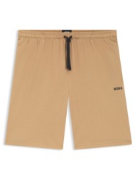 boss homewear βερμουδα mix&match short cw μπεζ