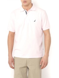 nautica performance polo classic fit ροζ