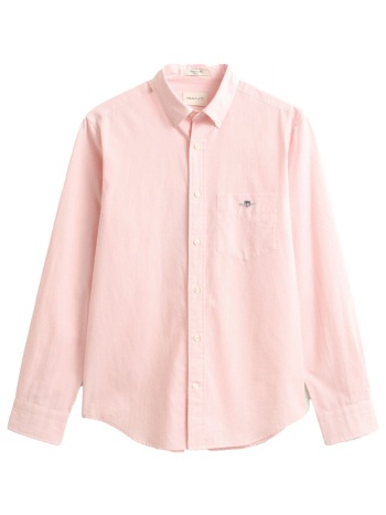 gant πουκαμισο ριγε reg classic poplin banker shirt σε προσφορά