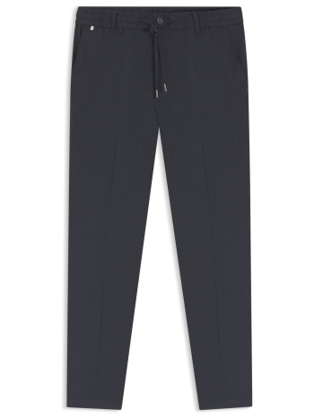 boss παντελονι chino λινο λαστιχο μεση regular fit