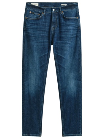 gant παντελονι 971 mid blue worn in jean μπλε σε προσφορά