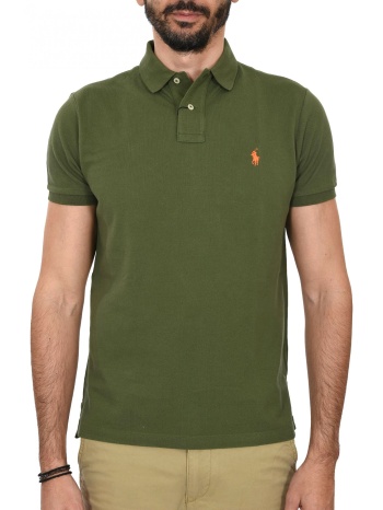 ralph lauren polo custom slim fit logo λαδι