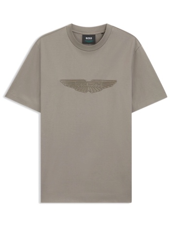 boss t-shirt c-taut 249_am γκρι