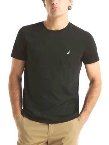 nautica t-shirt logo μαυρο σε προσφορά