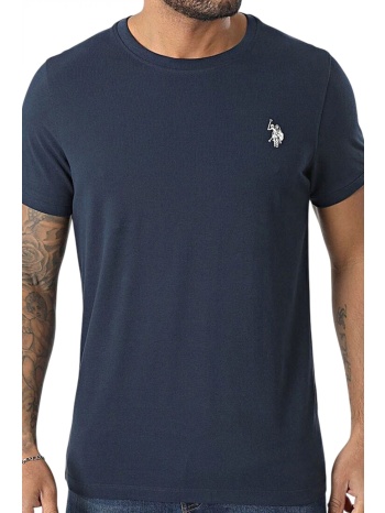 u.s.polo assn t-shirt crew neck logo bren μπλε σε προσφορά