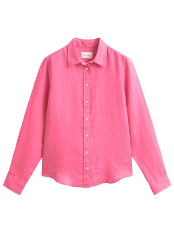 gant ποyκαμισο μμ 661 pastel pink λινο φουξια σε προσφορά