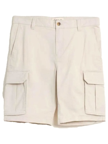 gant σορτς 214 chocolate cargo εκρου σε προσφορά