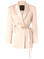 pinko σακακι rapa jacket ροζ πουδρας