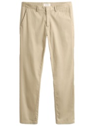 gant παντελονι 200 coffee bean chinos μπεζ