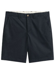 gant σορτς 5 black classic chino μαυρο