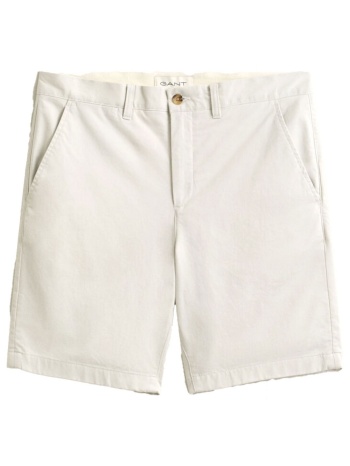 gant σορτς 214 chocolate classic chino εκρου σε προσφορά