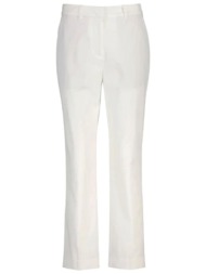 gant παντελονι 113 eggshell slim slack λευκο