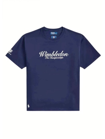 ralph lauren t-shirt wimbledon the big fit μπλε
