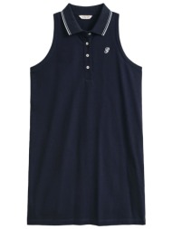 gant φορεμα 433 evening blue polo αμανικο μπλε