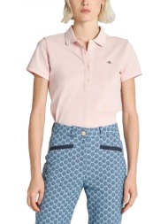 gant μπλουζα κμ 647 pale rose pique polo ροζ