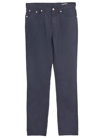 gant παντελονι 433 evening blue slim cotton linen jeans μπλε σε προσφορά