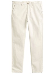gant παντελονι 214 chocolate slim classic chinos εκρου