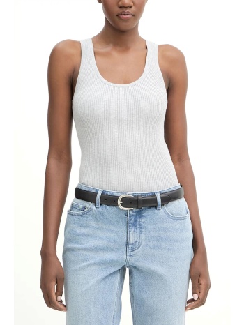 michael kors tank top πλεκτο ριμπ γκρι