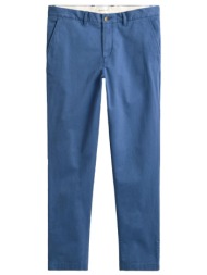 gant παντελονι 442 storm blue slim classic chinos μπλε ραφ