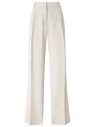 pinko παντελονι paula trousers γκρι-μπεζ