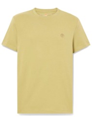 timberland t-shirt crew neck dun-river slim fit λαχανι
